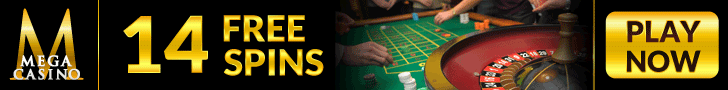 14 free spins banner 728x90
